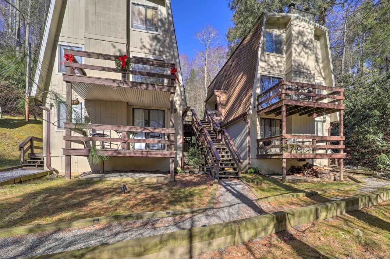 Banner Elk Mountain Retreat With Deck And Fireplace Luaran gambar