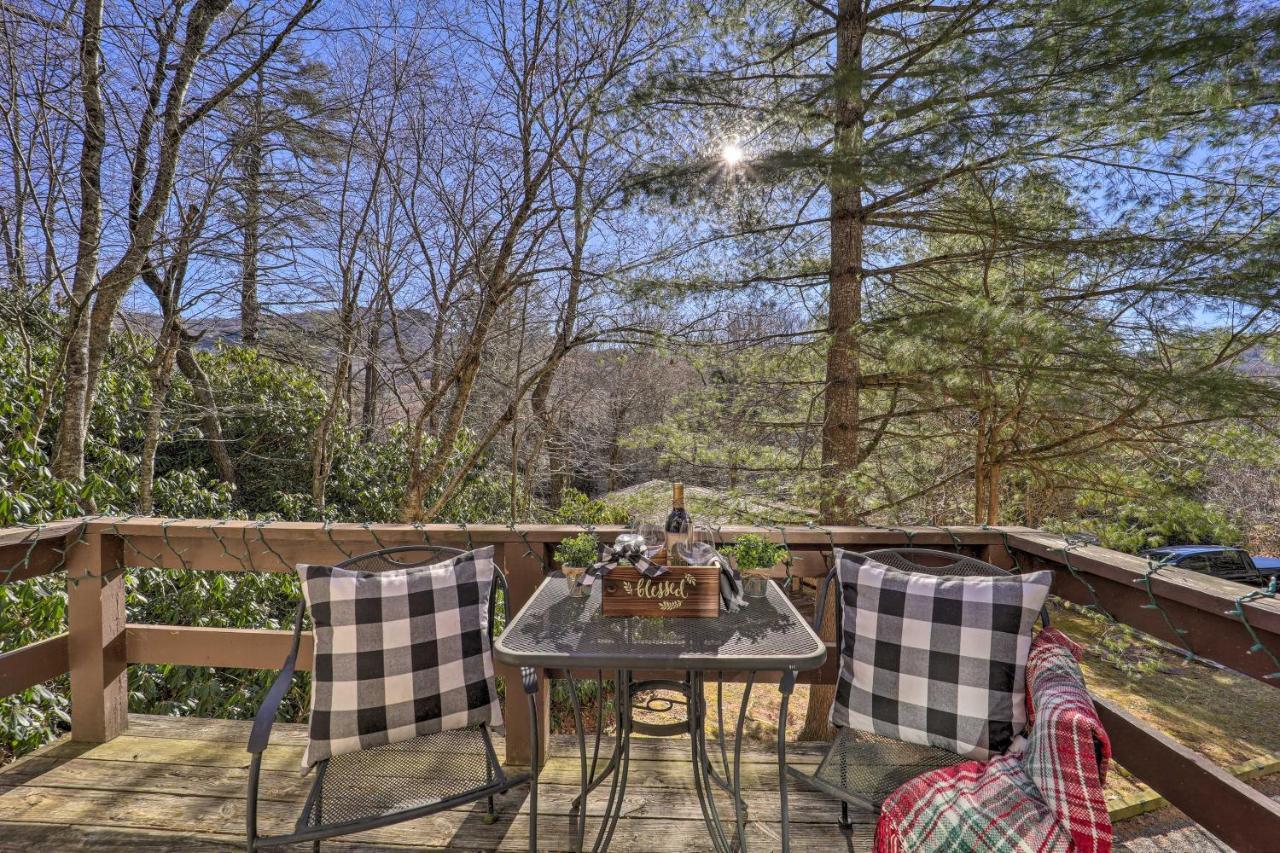 Banner Elk Mountain Retreat With Deck And Fireplace Luaran gambar