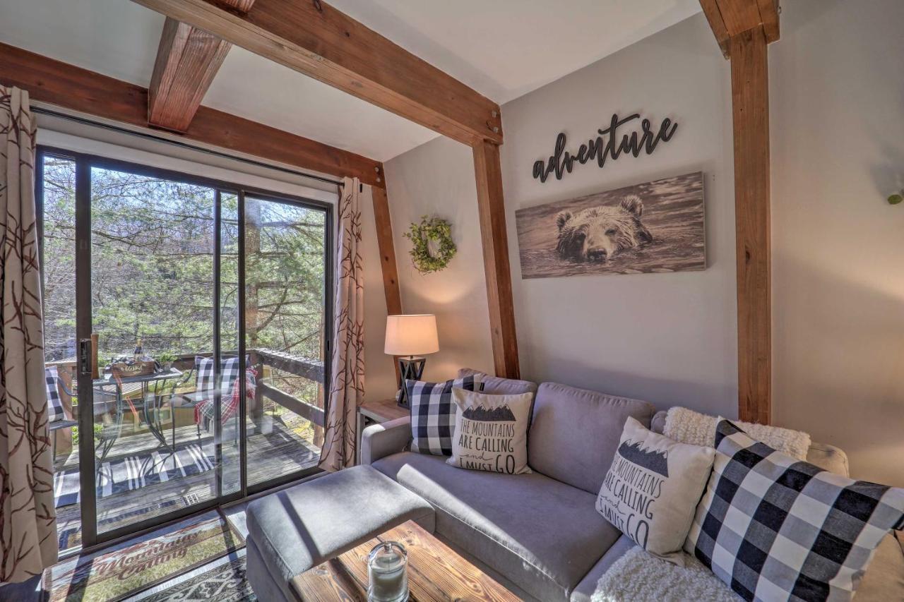 Banner Elk Mountain Retreat With Deck And Fireplace Luaran gambar
