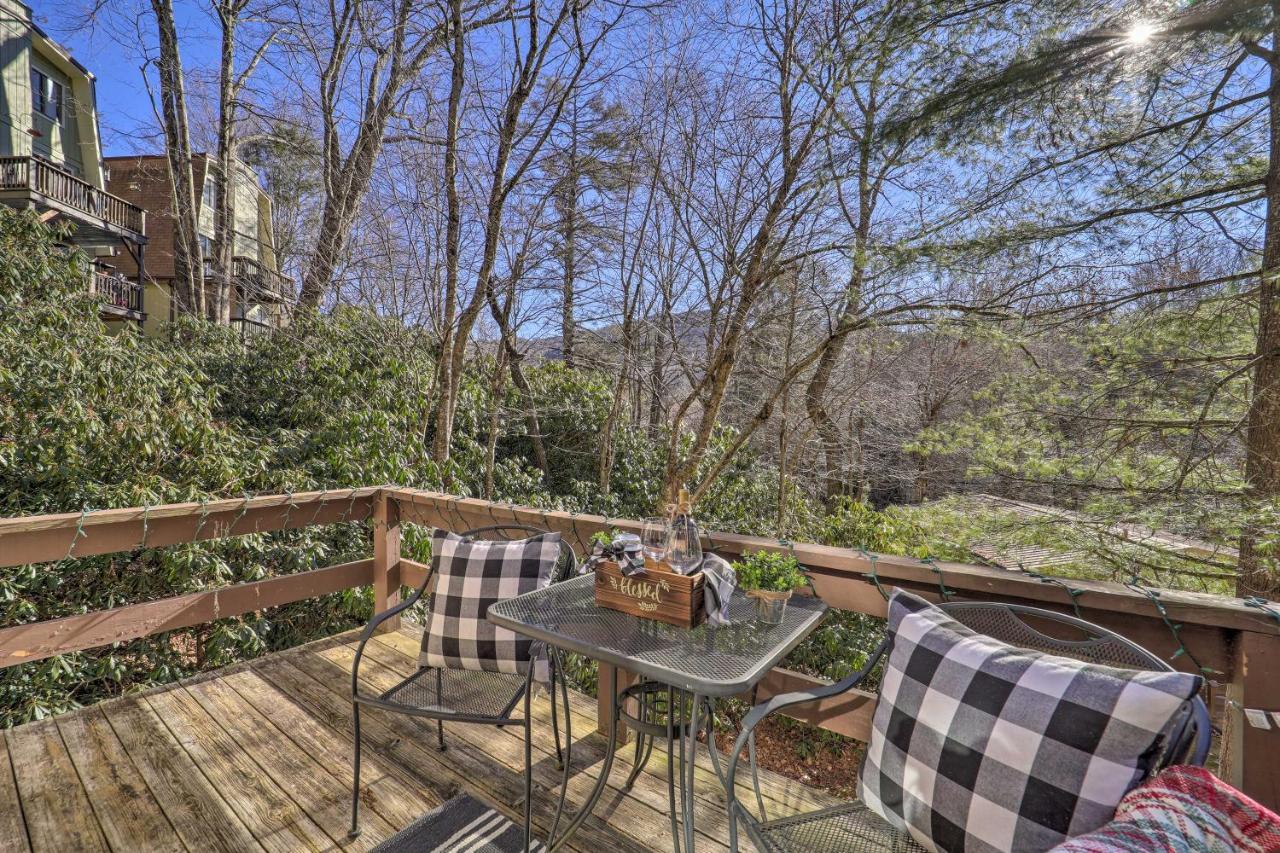 Banner Elk Mountain Retreat With Deck And Fireplace Luaran gambar