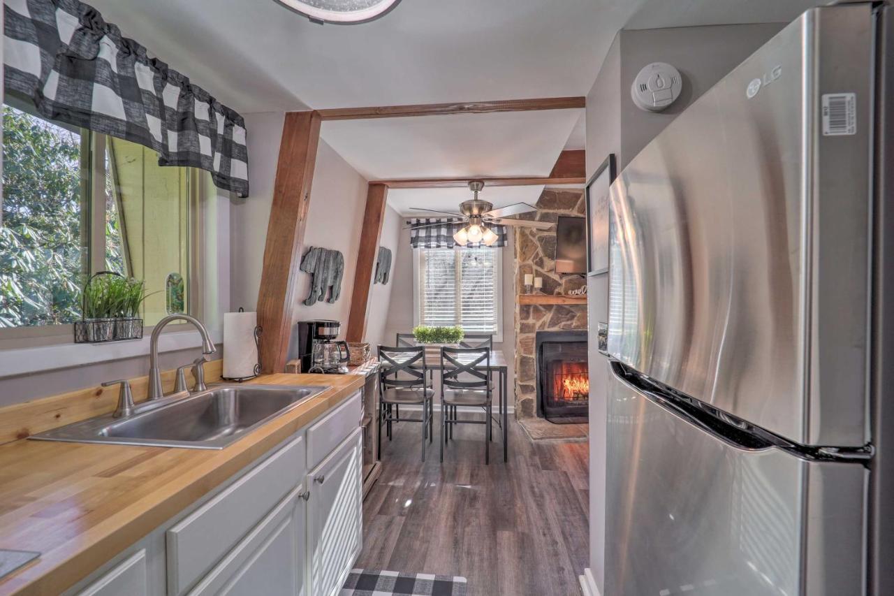 Banner Elk Mountain Retreat With Deck And Fireplace Luaran gambar